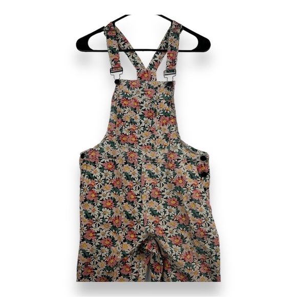 Piper & Scoot Girl’s Zinnia Flower Overalls Size XS - Picture 2 of 8